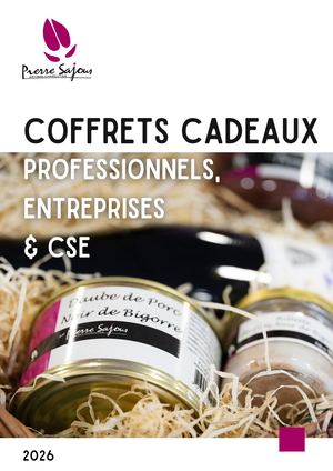 Coffrets Cadeaux Professionnels - Pierre Sajous - 2026