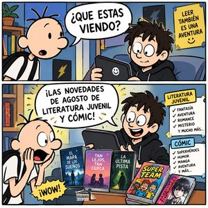 Novedades Agosto  2026 Juvenil Biblioteca Señorío de Illescas