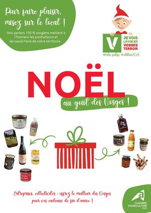 Catalogue 2026 Noël au goût des Vosges