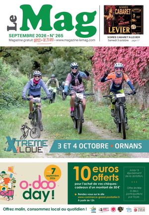LE MAG N°265 DE SEPTEMBRE 2026