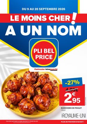Pli Bel Price Guyane - Nos Promotions du 09 au 20 Septembre 2026