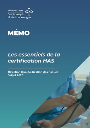 Livret Certification HAS 2026