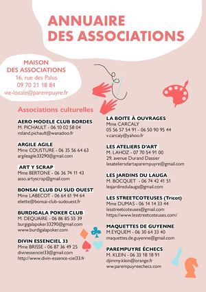 Annuaire Des Assos De La Ville 2026