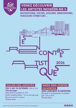Les Rencontres Artistiques - Programme 2026