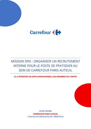 Mission 1 Recrutement Interne Service Boulpat