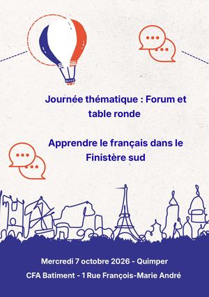 Livret Ressources Forum Apprentissage Du Français En Cornouaille Maj 07 Sept 2026