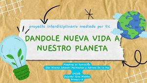 Brown And Green Scrapbook Sustainability And Ecology Presentation