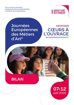 Bilan Journées Européennes des Métiers d'Art 2026
