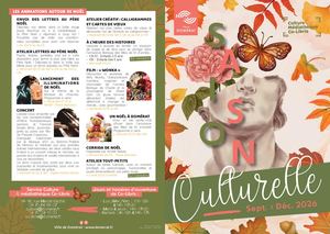 Saison culturelle 2026 septembre > décembre