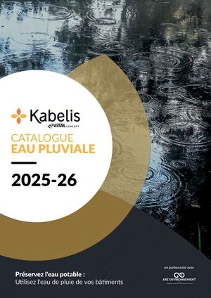 Catalogue Gestion des eaux pluviales - Jusqu'au 31/12/26