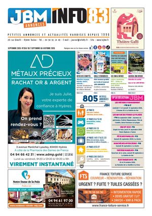 JBM INFO83 SEPTEMBRE 2026