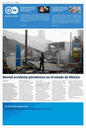 2026 09 07 Diario Deutsche Welle De