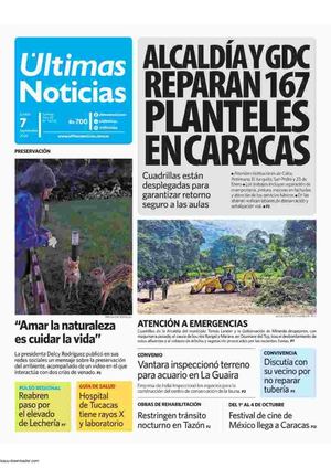 2026 09 07 Diario Ultimas Noticias Ve