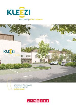 KLEEZI | Ker Lann à Bruz-Rennes (35) - Résidence étudiants et jeunes actifs – Lamotte