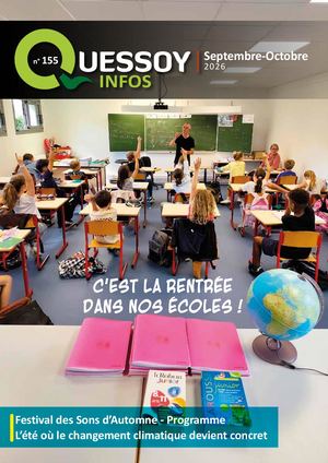 Magazine Quessoy Infos n°155 septembre octobre 2026