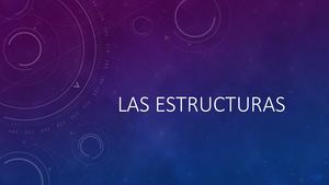 Las Estructuras Sergio