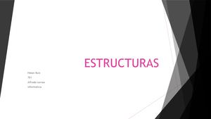 Estructuras