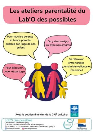 Ateliers Parentalité Lab'O 2026