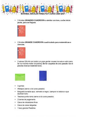 Lista Material Primaria 2º 2026(1)