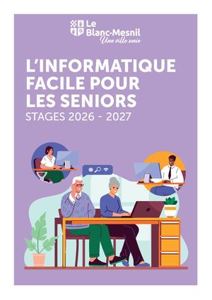 Livret des stages informatiques, 2026-2027