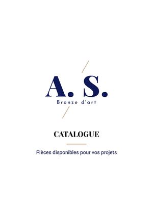 Catalogue 2026 complet