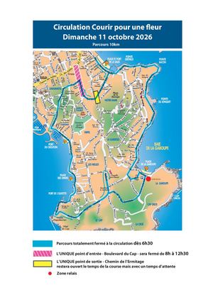 Parcours Courir Pour Une Fleur 10km