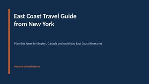 Book Bus Tours East Coast Travel Guide Slide Share