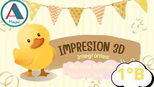 Impresión 3D