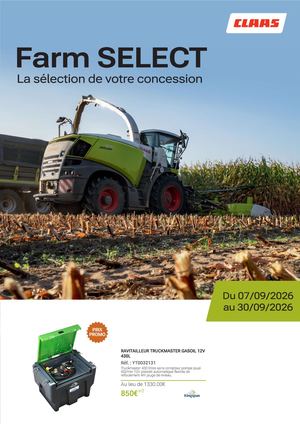 Farm Select Sept 26