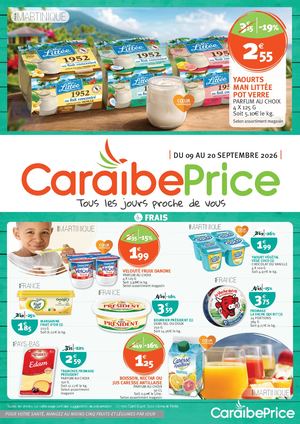 CARAIBE PRICE - Catalogue « Prix Fous » - 4P - S37-S38