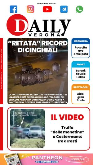Daily Verona 07 Settembre 2026