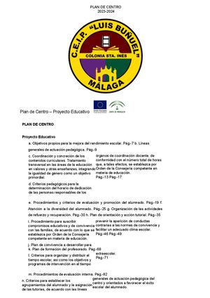 Proyecto Educativo 23 24