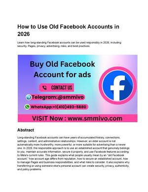 7 Best Sites to Buy Old Facebook Accounts for Business & Marketplace Use