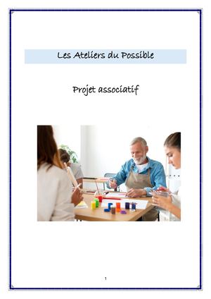 Cahier Des Charges Ateliers Du Possible