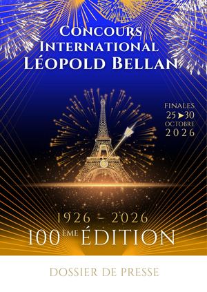 Dossier de presse - 100ème édition Concours Bellan (Français / Anglais)