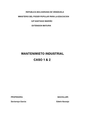 Mtto Industrial Edwin