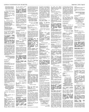 Dade Broward Monday Legals 9 7 26