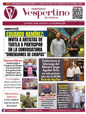 Vespertino De Chiapas 07 Agosto