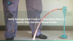 Holly Springs Pest Control - Quarterly Plans & Same-Day Service: Visual Guide