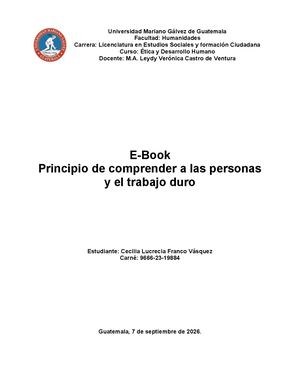 E Book Principio De Comprender Etica Cecilia Franco 9666 23 19884