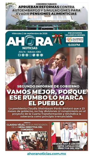 MIÉRCOLES 2 DE SEPTIEMBRE DE 2026