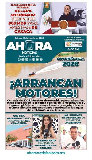 SÁBADO 15 DE AGOSTO 2026