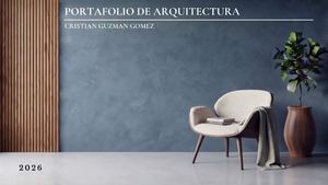 PORTAFOLIO DE ARQUITECTURA