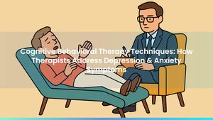 Cognitive Behavioral Therapy Techniques: How Therapists Address Depression & Anxiety Symptoms