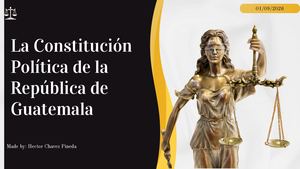 La Constitución Política De La República De Guatemala Hector Chavez
