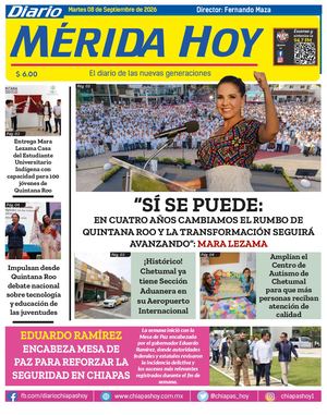 Mérida Hoy 08 Septiembre 2026 Ok
