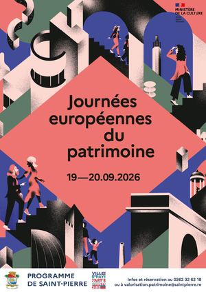 Journées Européennes Du Patrimoine à Saint Pierre 19 Et 20 Sept 2026