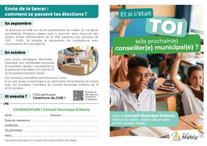 Flyer candidature CME