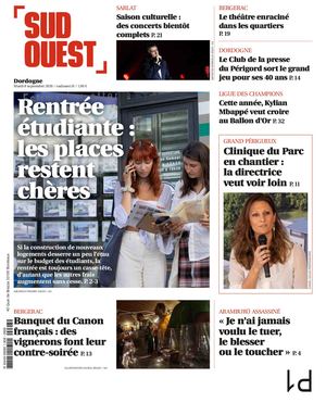 Sud Ouest Mardi 08 Septembre