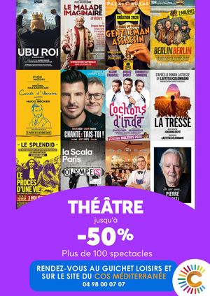 Récapitulatif Offres Opération Promotionnelle Théâtre Du 9 Au 20 Septembre 2026